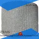 most silver rhinestone mesh clothing business for ballroom 1