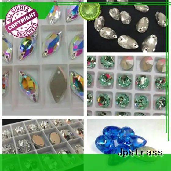 Jpstrass bulk sew on flat back acrylic rhinestones supplier for sale 1