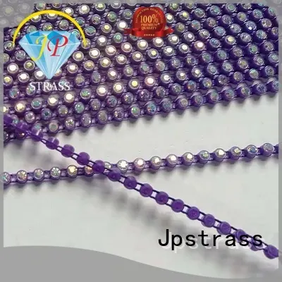 Jpstrass shiny hot fix rhinestone mesh rhinestone for party 1