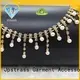 Jpstrass trimming gold rhinestone mesh factory for dress 1