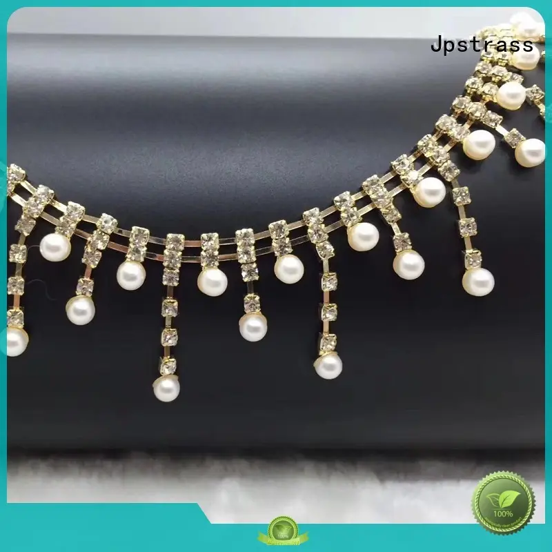 Jpstrass rhinestone trim factory price for clothes 1
