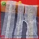 wholesale rhinestone mesh ribbon stone series for party 1