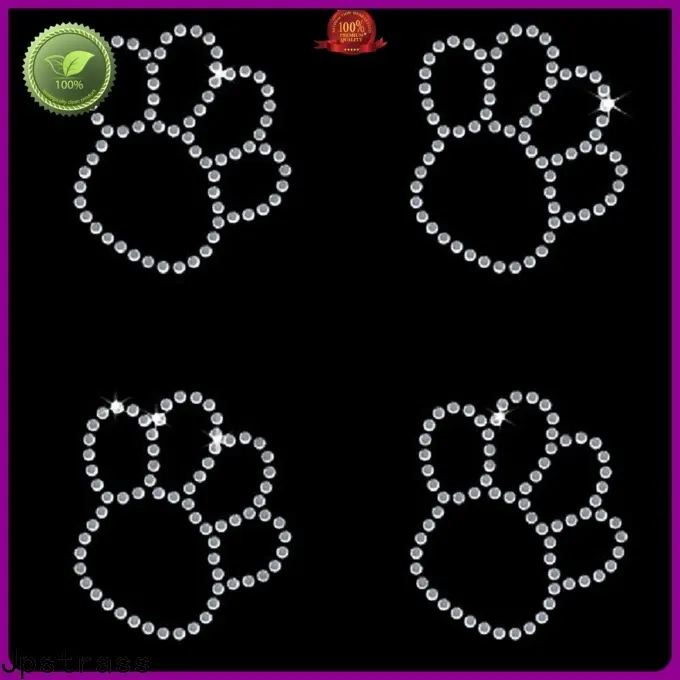 Jpstrass customized personalised diamante transfers factory for sale 1