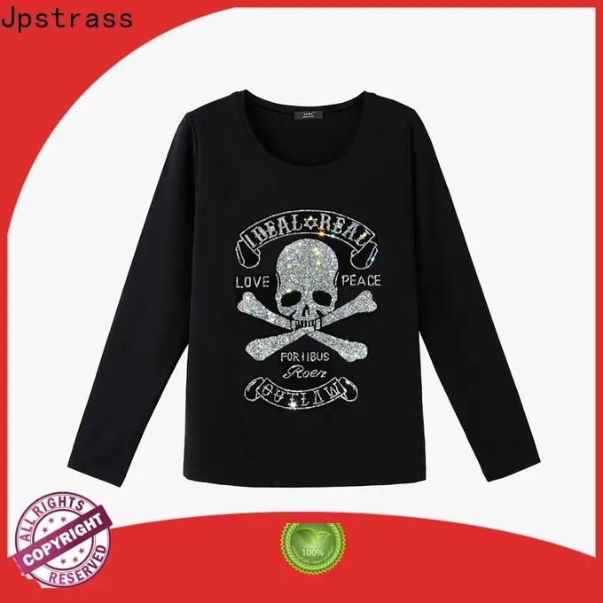 Jpstrass tshirt bling bling iron on transfers manufacturer for dress 1