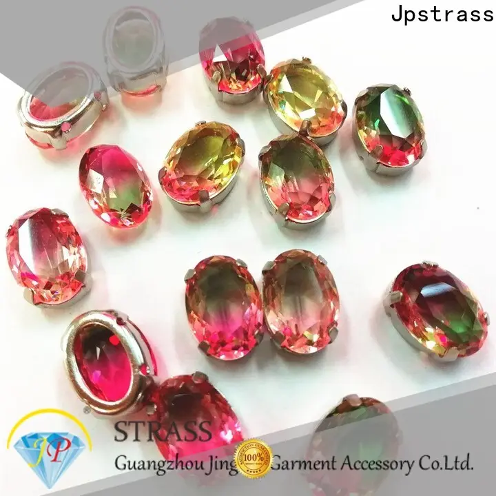 Jpstrass wholesale hotfix flat back rhinestones manufacturer for dress 1