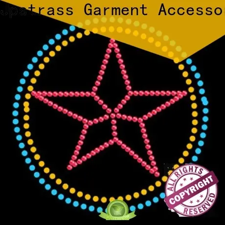 Jpstrass customized bling tshirt transfers factory price for party 1