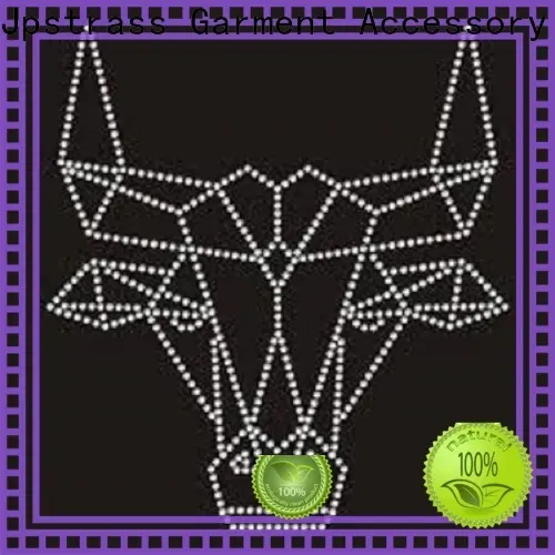 Jpstrass customized bling transfers for shirts manufacturer for clothes 1