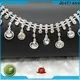 Jpstrass clear gold rhinestone mesh manufacturer for party 1
