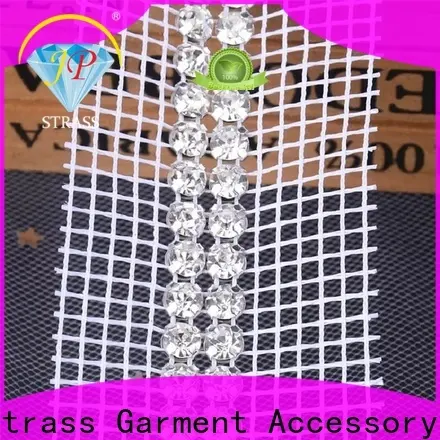 Jpstrass bulk diamond mesh wrap factory for party 1