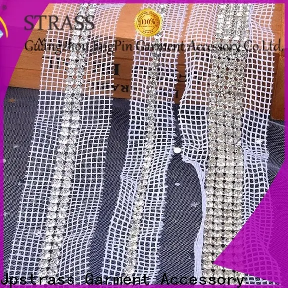 Jpstrass wholesale rhinestone mesh sheet series for dress 1