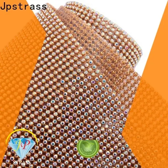 Jpstrass bulk buy rhinestone mesh sheet business for clothes 1