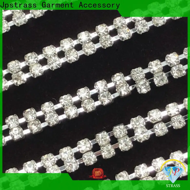 Jpstrass sheet rhinestone cup chain wholesale manufacturer for clothes 1