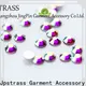 Jpstrass wholesale hotfix rhinestones factory price for dress 1