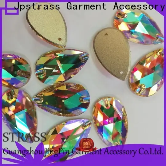 Jpstrass decorative flat back rhinestones bulk factory for dress 1