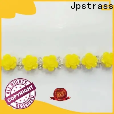 Jpstrass shiny rhinestone mesh ribbon rhinestone for ballroom 1