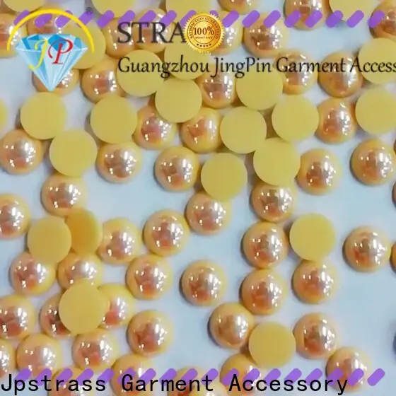 Jpstrass flat flat back pearl trim wholesale factory price for clothes 1