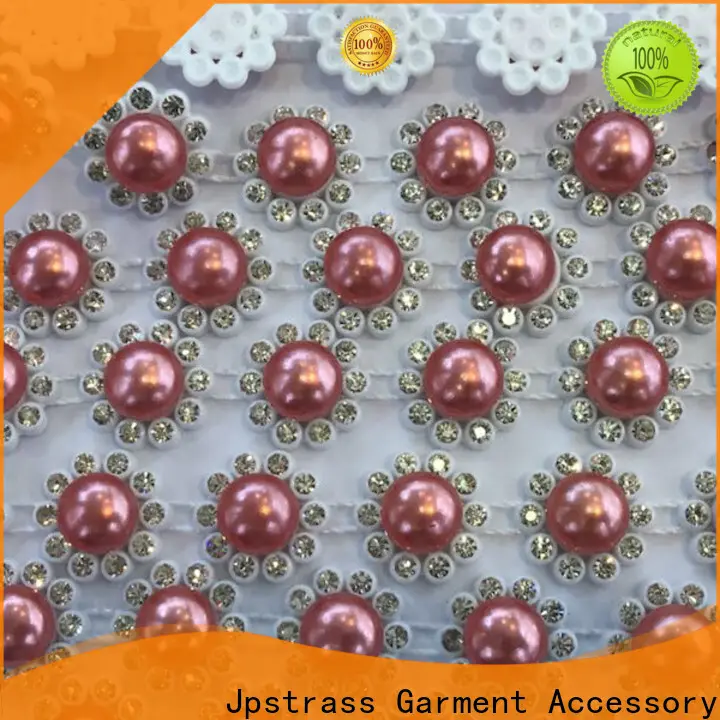 Jpstrass design rhinestone mesh ribbon supplier for dress 1