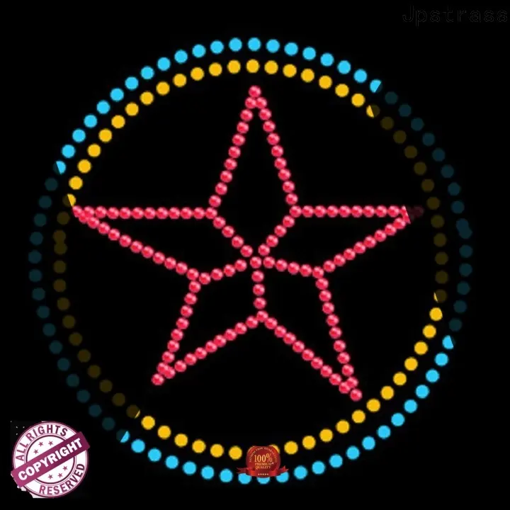 Jpstrass hand hotfix motif factory price for dress 1