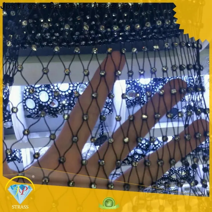 shiny diamond mesh wrap roll sparkle rhinestone various factory for clothes 1