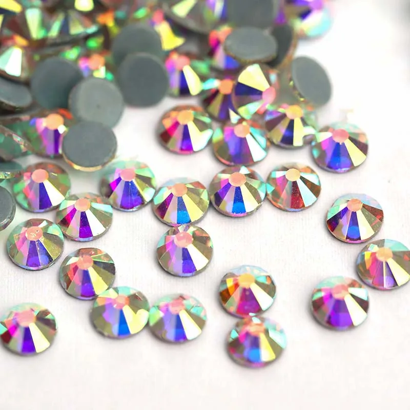 Factory directly sale high quality hot fix beads for bridal dresses decoration 5