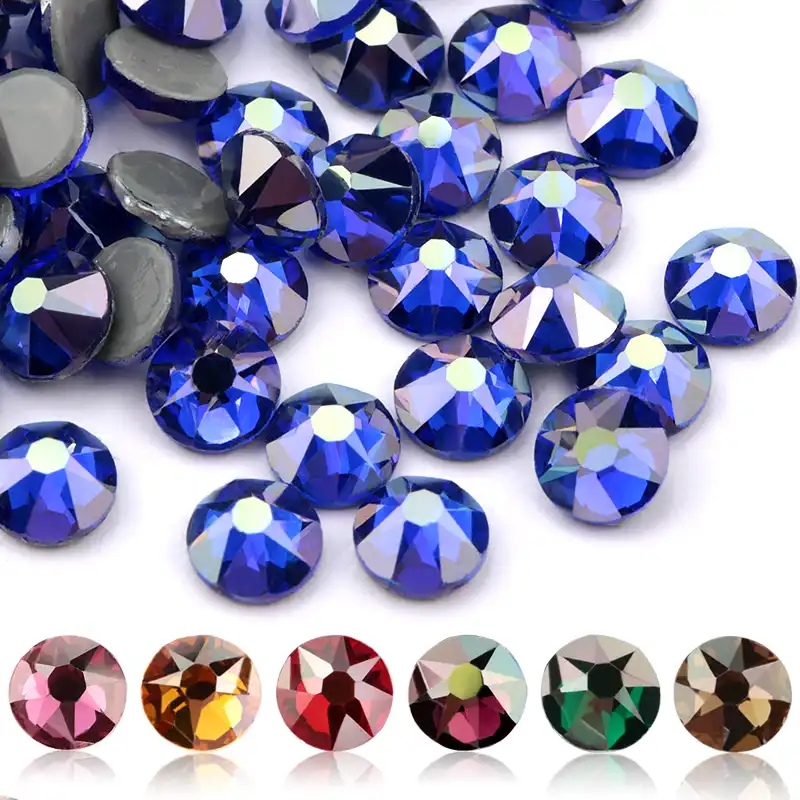 Factory directly sale high quality hot fix beads for bridal dresses decoration 4