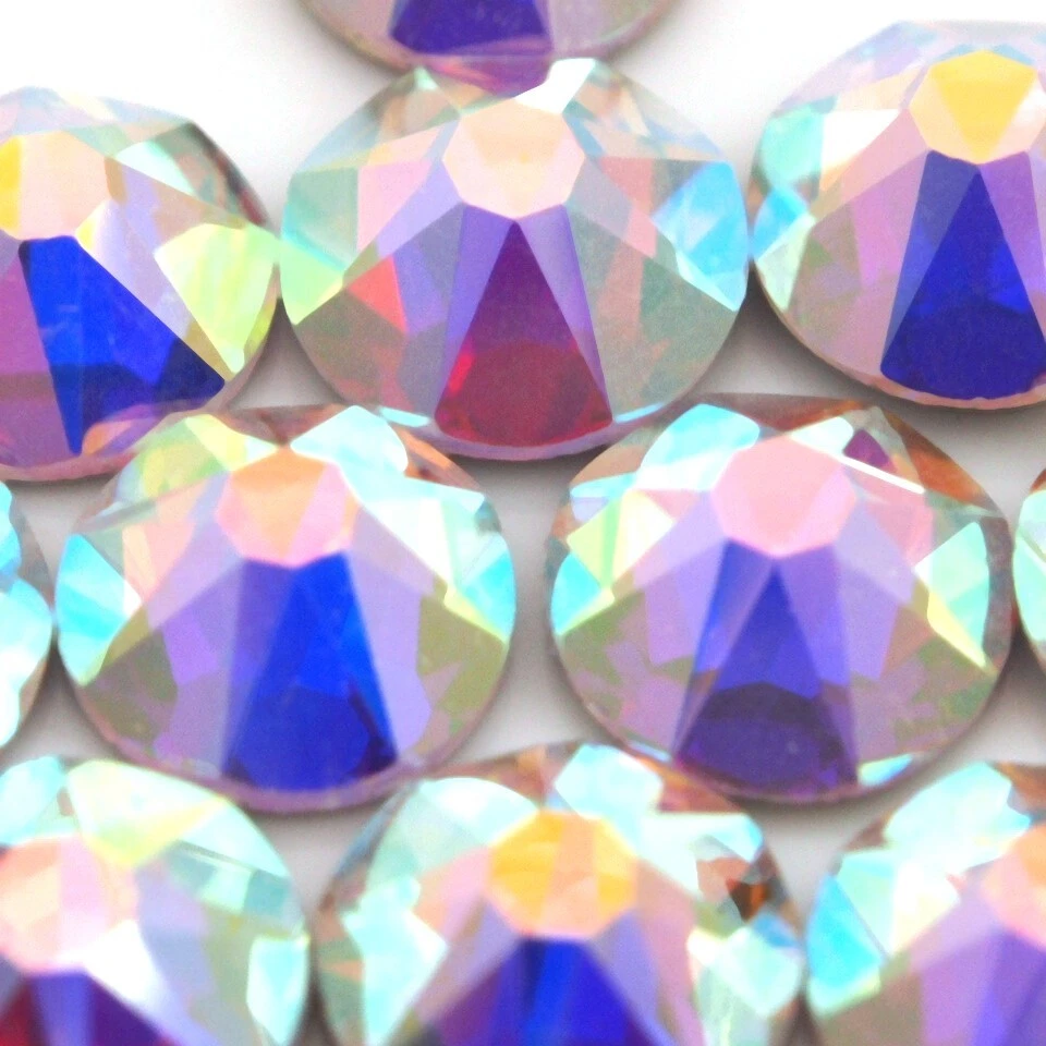 Korean 6A shiny hot fix diamond 16 cutting facets same as swarovski 2088 rhinestone factory directly sale 1