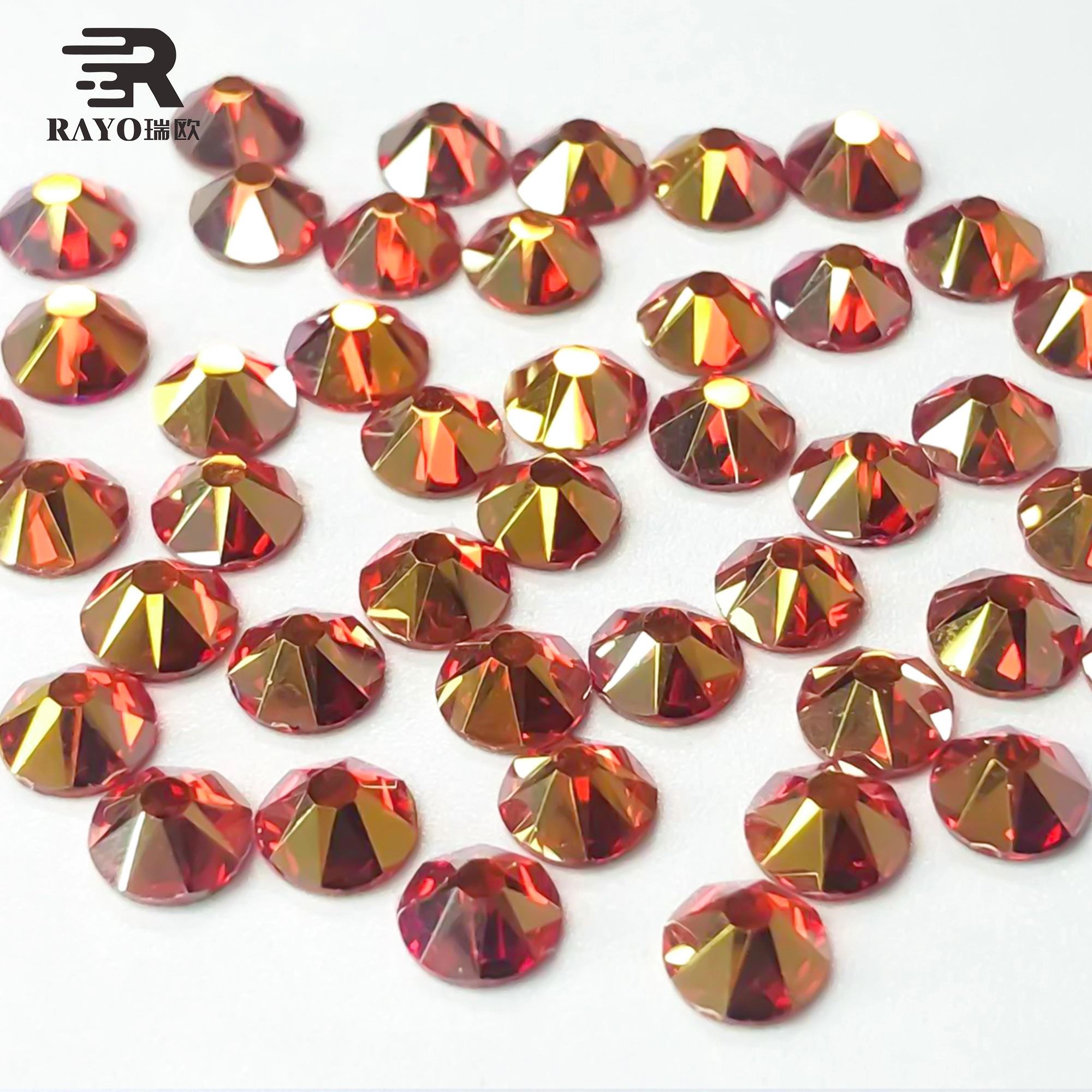 Factory directly sale high quality hot fix beads for bridal dresses decoration 1