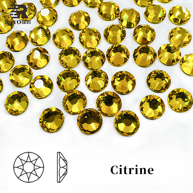 2088 newly shiny crystal clear stones hot fix 3