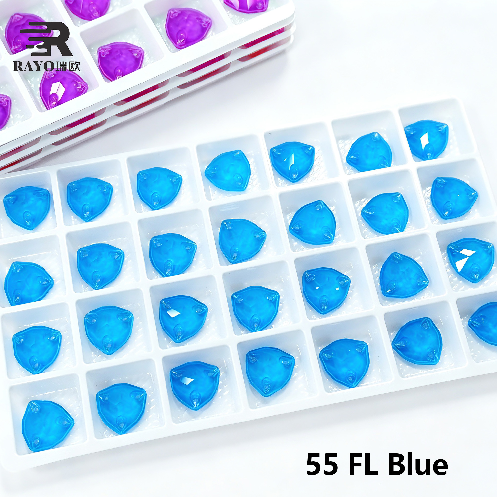 Neon Fluorescence Cosmic Flat Back Sew on Rhinestone Crystal Glass Rhinestones Sew on Jewelry Making 8