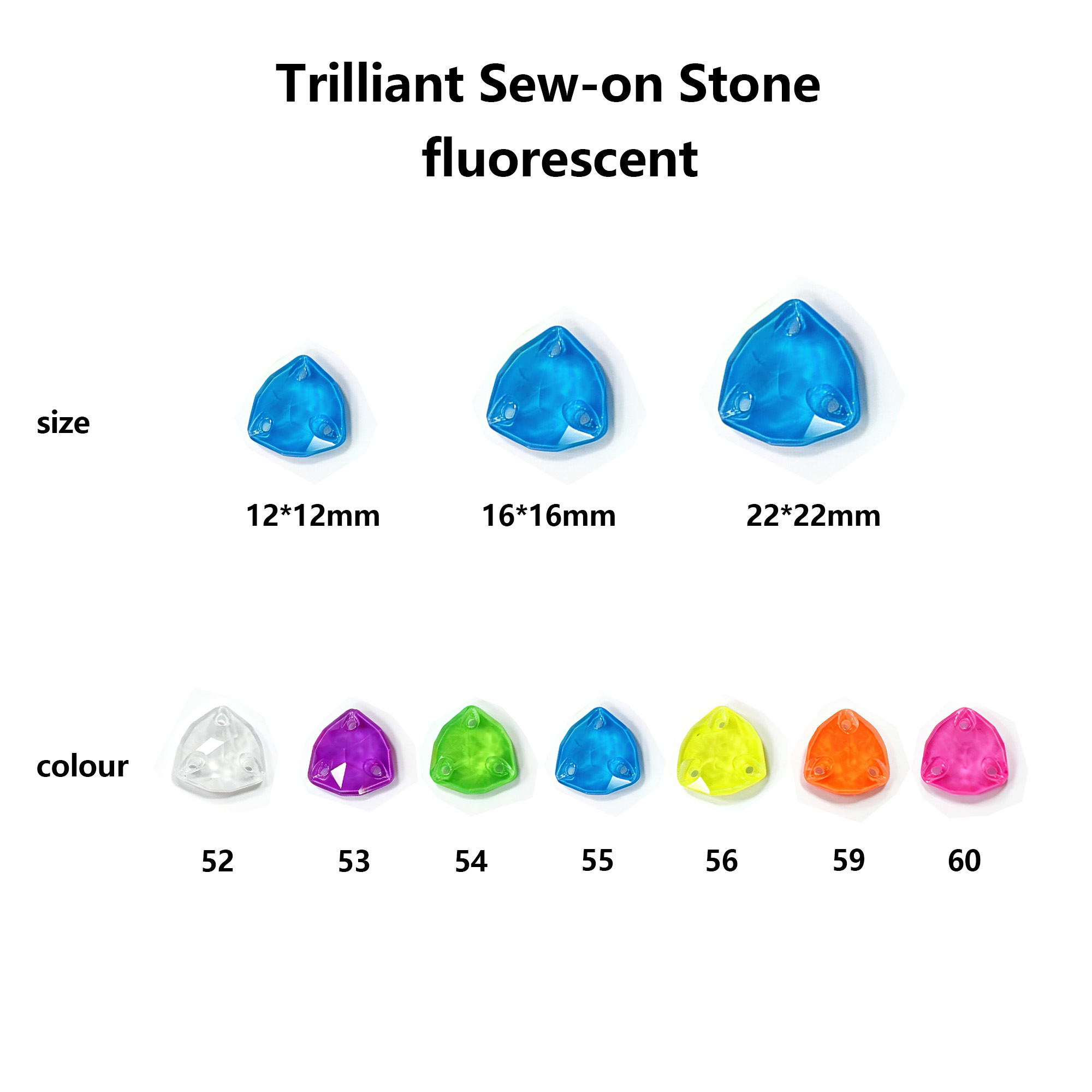 Neon Fluorescence Cosmic Flat Back Sew on Rhinestone Crystal Glass Rhinestones Sew on Jewelry Making 7