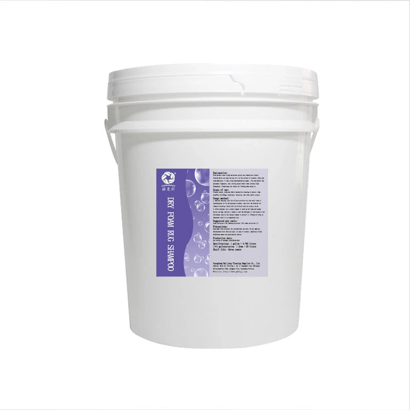 Shampoo de tapete de espuma seca com baixa umidade 1