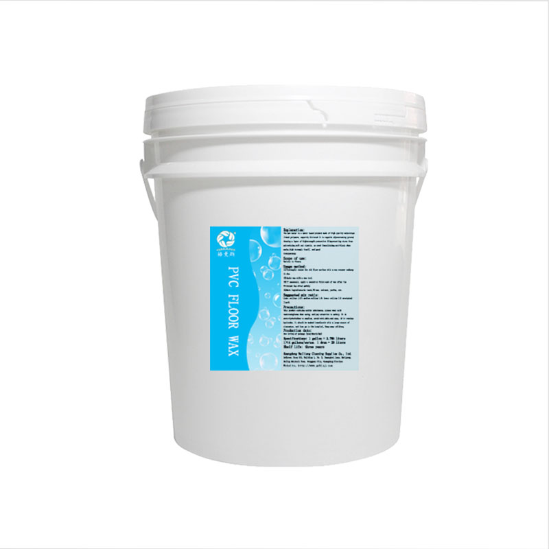 La cera especial para pisos de PVC ayuda a prevenir rayones y manchas. 1