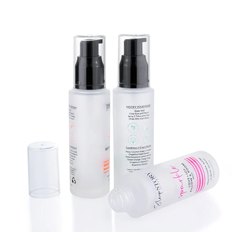 Custom Glass Lotion Bottles with Pump Wholesale for Sale 6