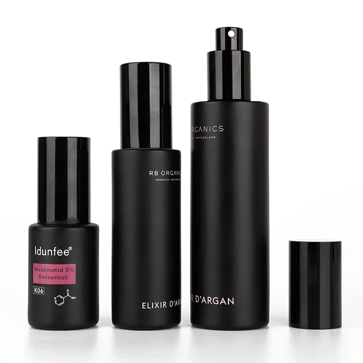 Best Glass Lotion Bottles with Pump Wholesale Pump Sprayer Factory 2