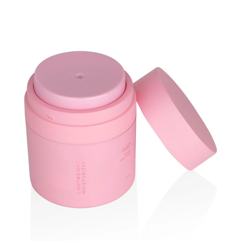 Airless Cosmetic Pump Jars Colorful Pink Eye Cream Face Cream Packaging Airless Jar 15g 30g 50g BEST-45266 1