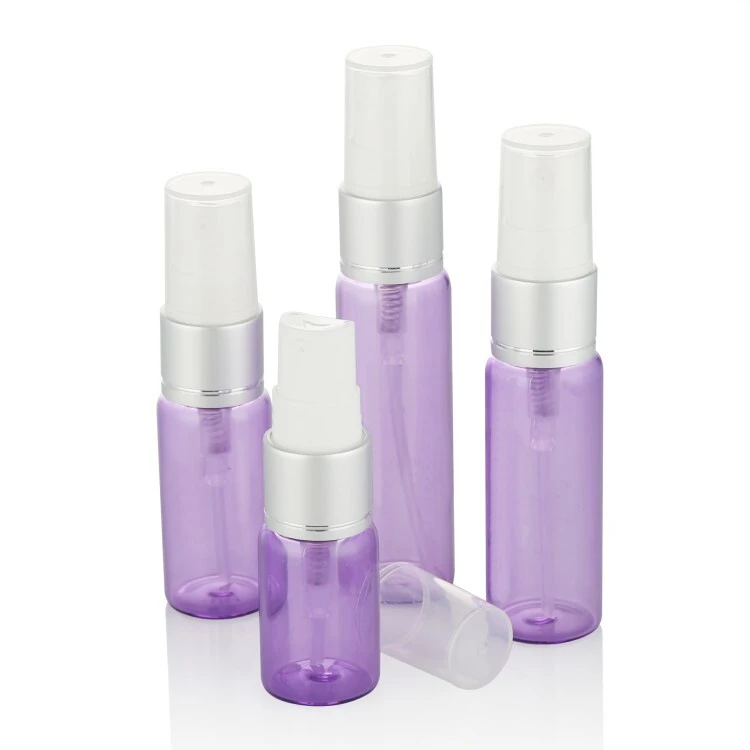 Mini Cosmetic Perfume Sample Tubes: 2ml/3ml/5ml/10ml Customizable Purple Glass Perfume Vials with Fine Mist Sprayer BEST-10029 1