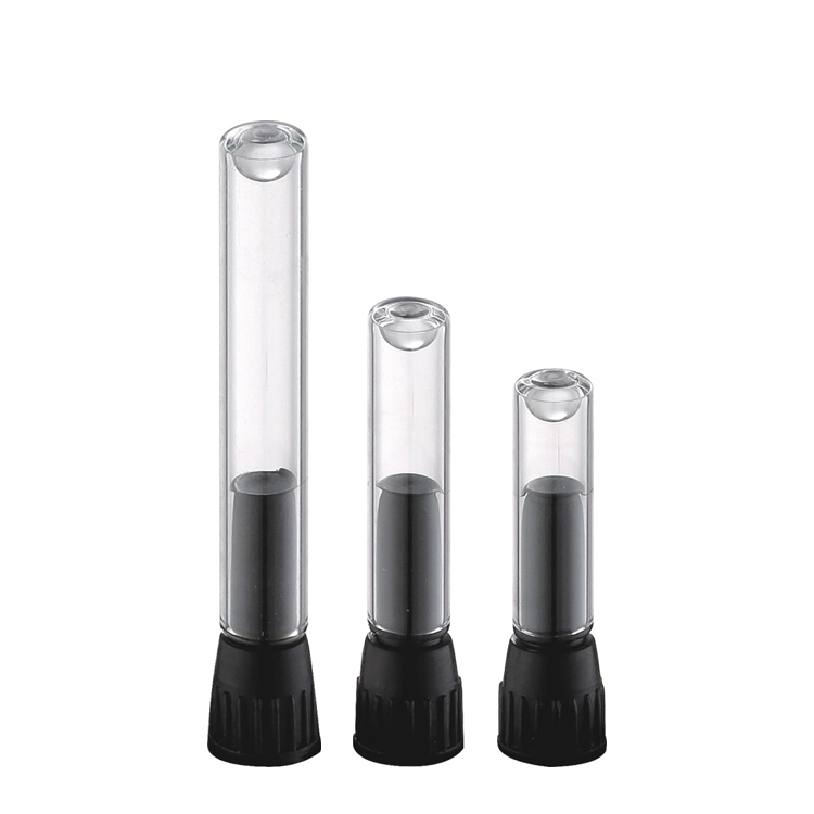 5ml/8ml/10ml Refillable Clear Glass Tubes with Black Caps for Perfume Samples BEST-10328 1