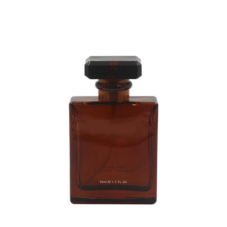 Custom Luxury Amber Glass Perfume Bottle High Quality Color And Logo Customization Accepted 30ml 50ml BEST-23269 1