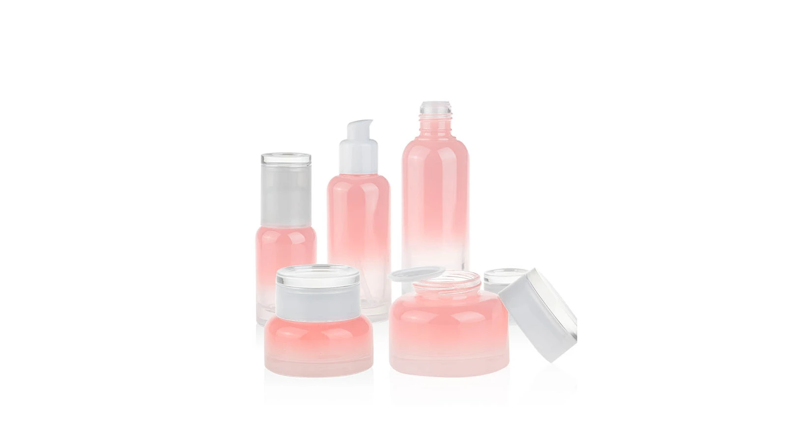 Professional Cosmetic Packaging | 40ml/100ml Gradient Lotion Pump Bottles & 30g/50g Cream Jars  BEST-30921 1