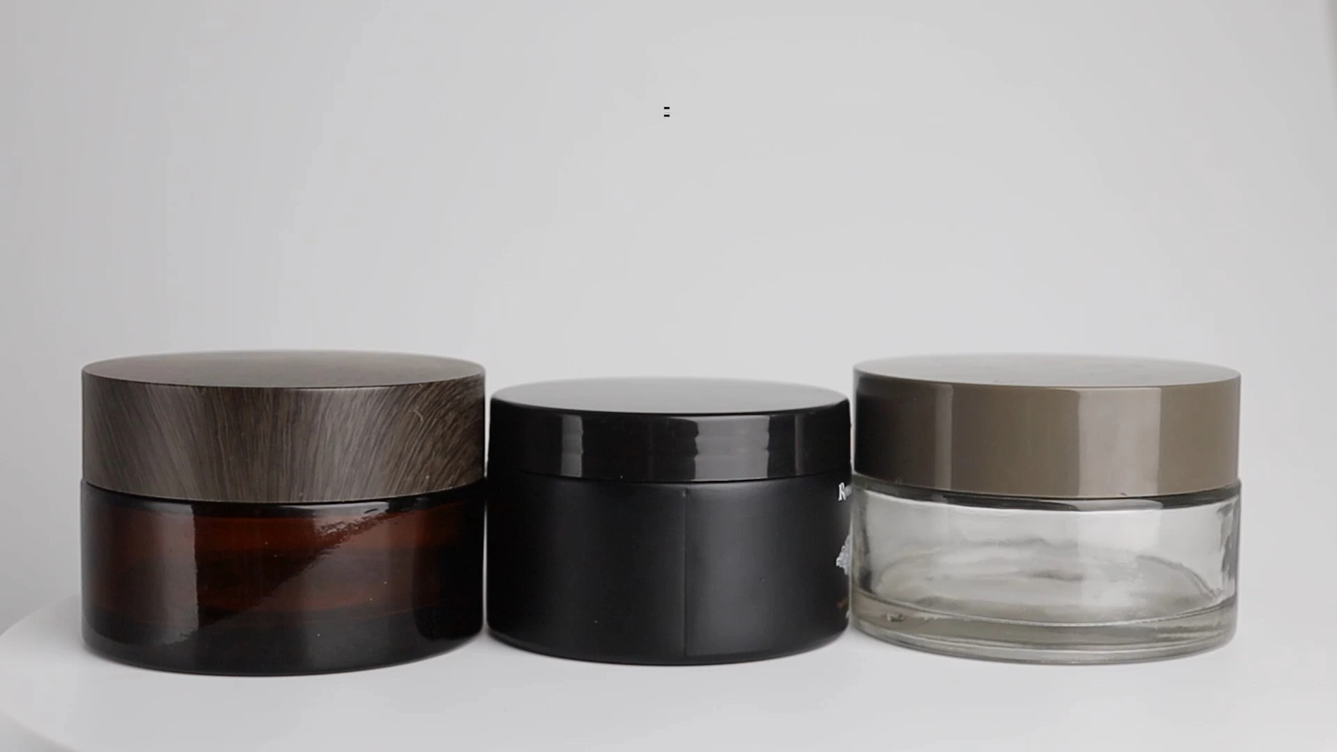 Luxury Black Matte Cosmetic Jars | Wide-Mouth 100-200ml (3.3-6.7oz) Air-Tight Containers Customizable Scrubs & Cream Packaging BEST-30975 1