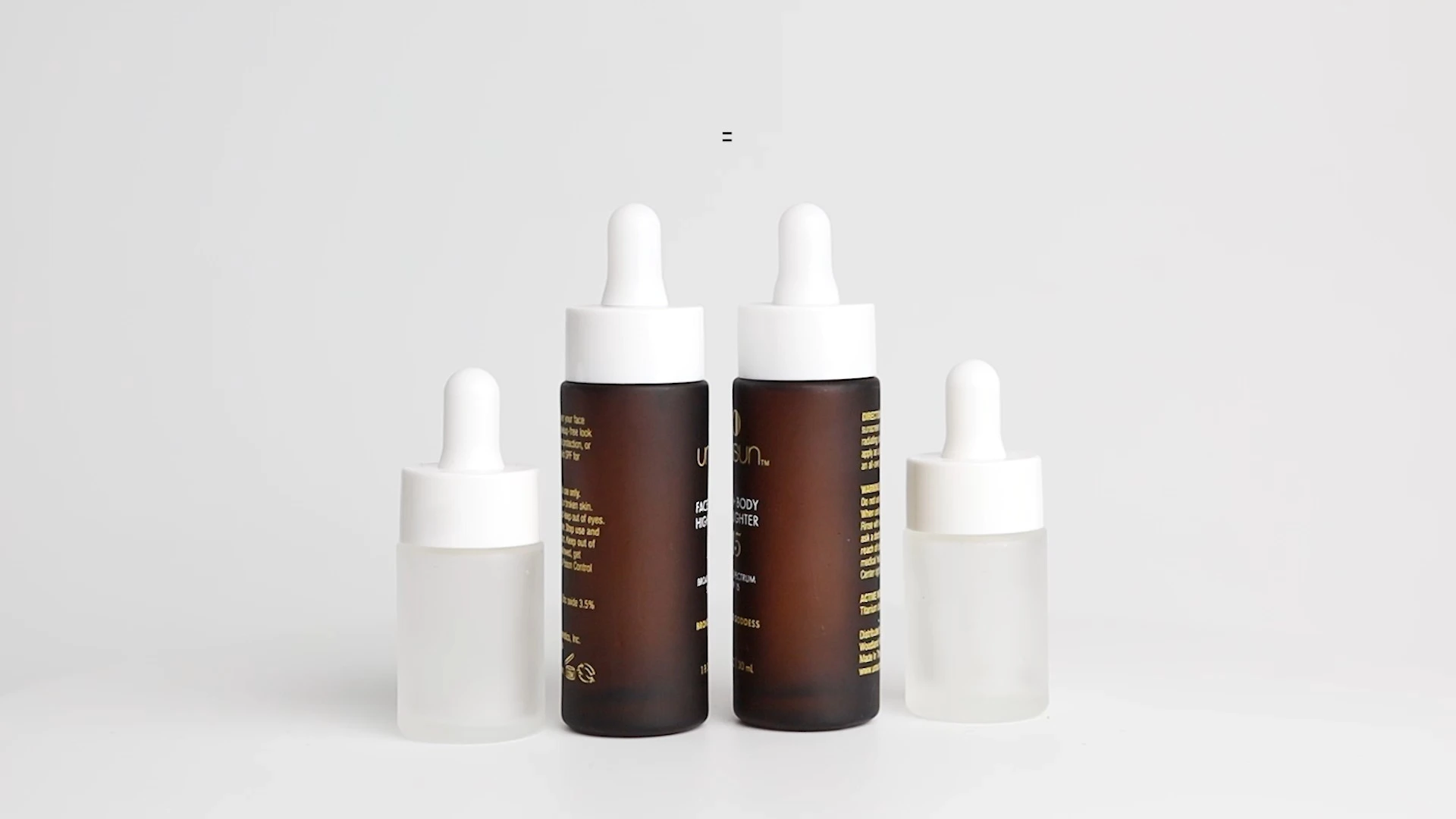 15-30ml Luxury Glass Serum Bottle with Tapered Pipette Dropper for Cosmetics & Serum  BEST-30998 1