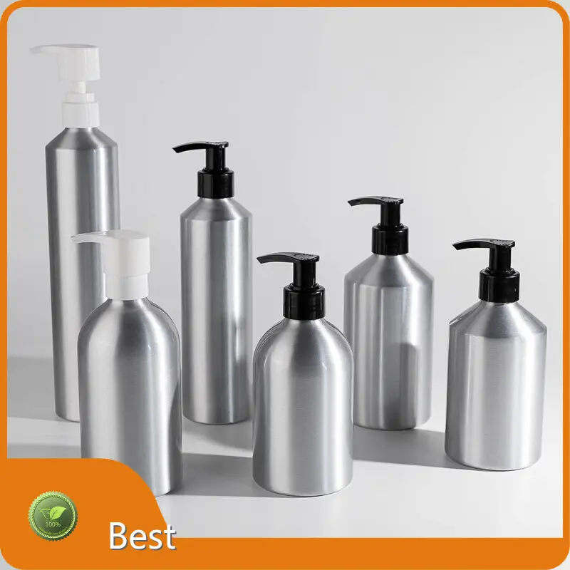 Customaluminum Bottles with Pump Aluminum BEST-80104 1