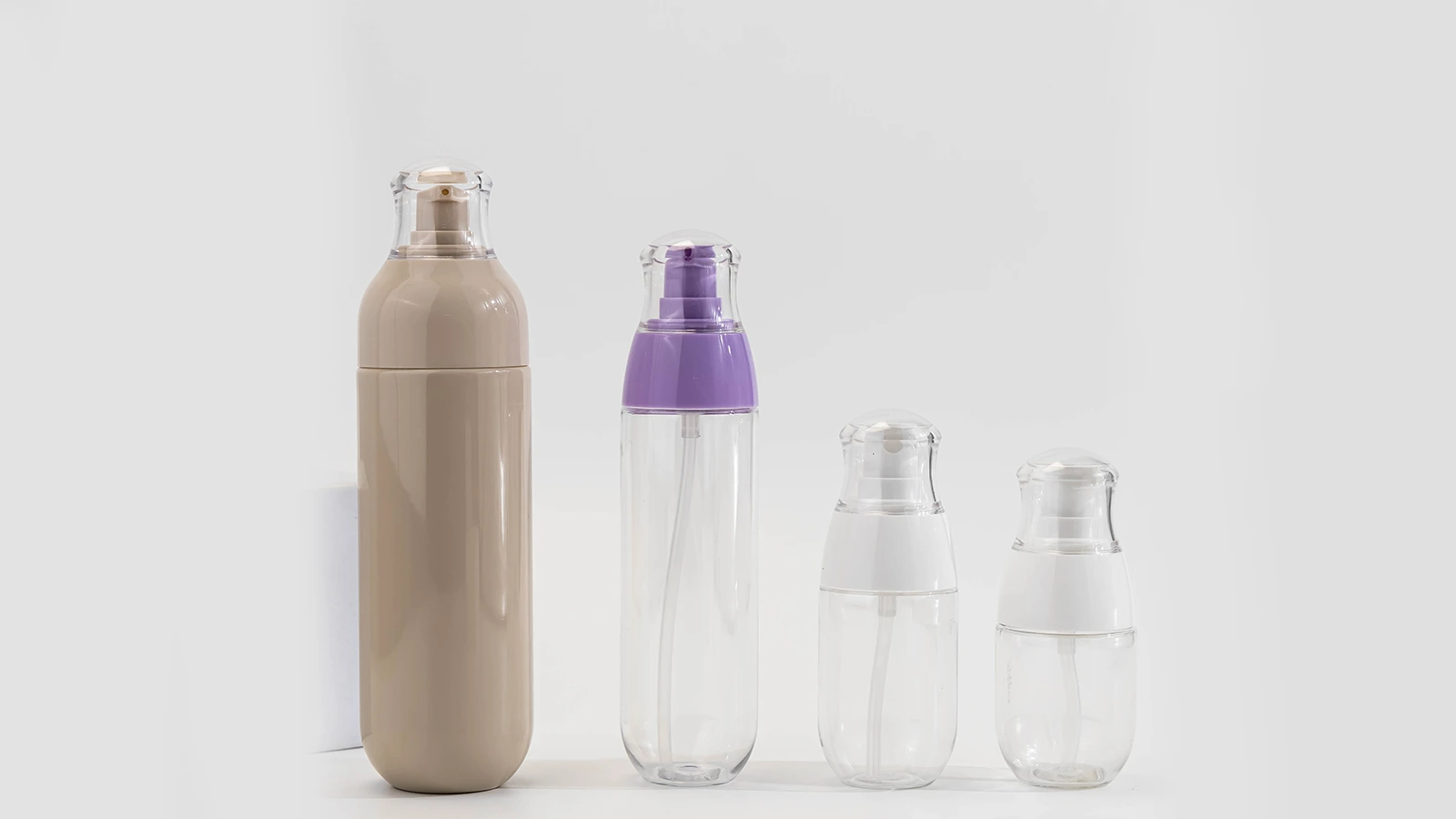 Customizable Airless Pump Bottles | 30-188ml PET Cosmetic Containers for Serum & Lotion | Leak-Proof Design BEST-70804 1