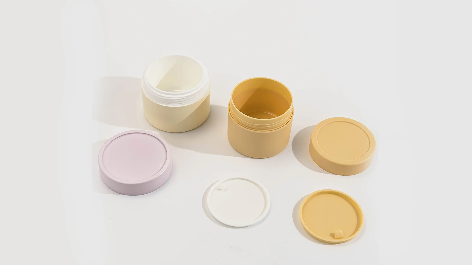 100ml Frosted Translucent Body Cream Jar with Insulated Packaging for Self-Care and Beauty BEST-70805 1