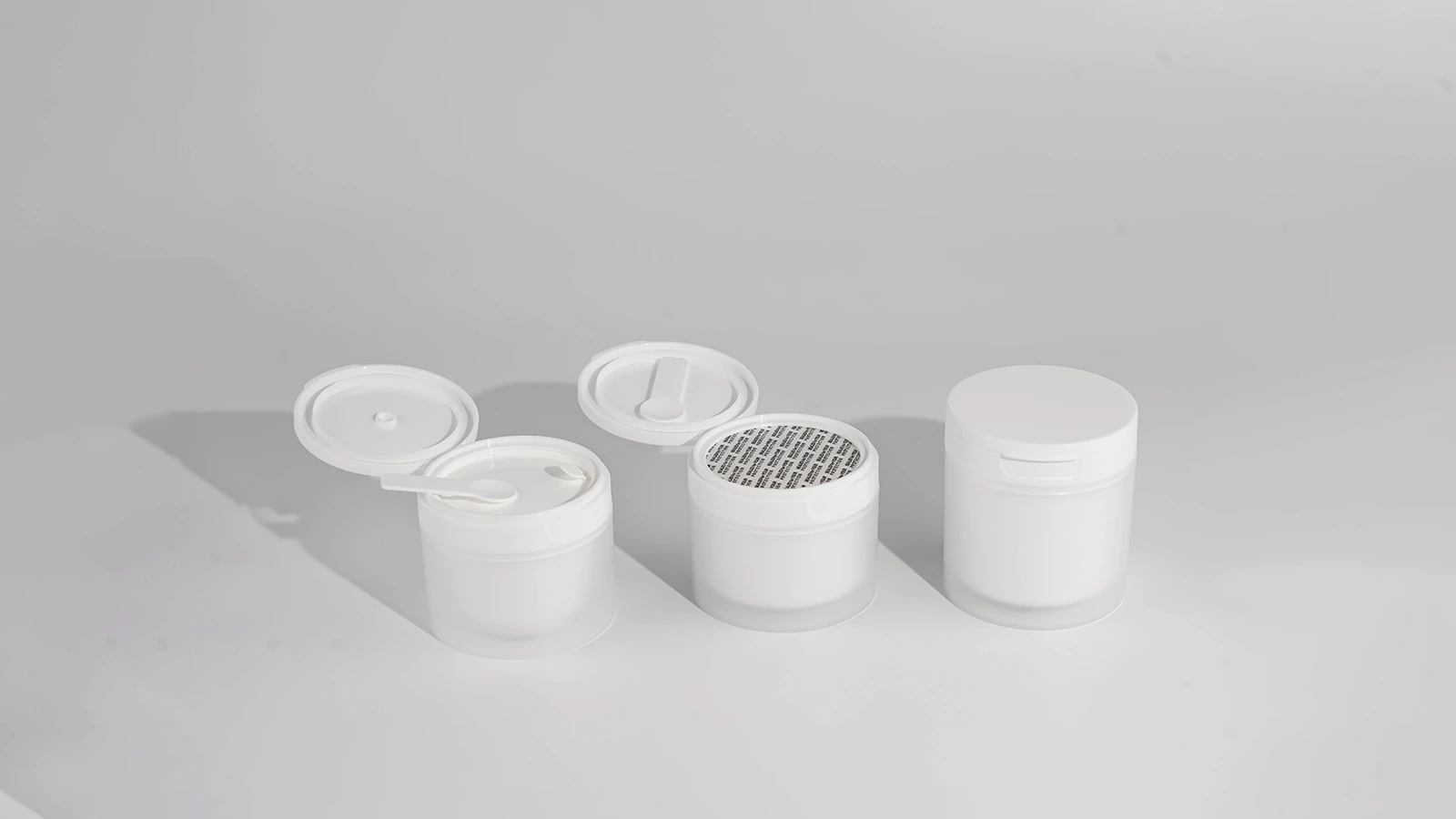 Eco-Friendly Double Wall Cream Containers | 100g/120g/150g Frosted PP Jars | Flip-Top Seal & Hygiene Spoon for Organic Cosmetics BEST-70827 1