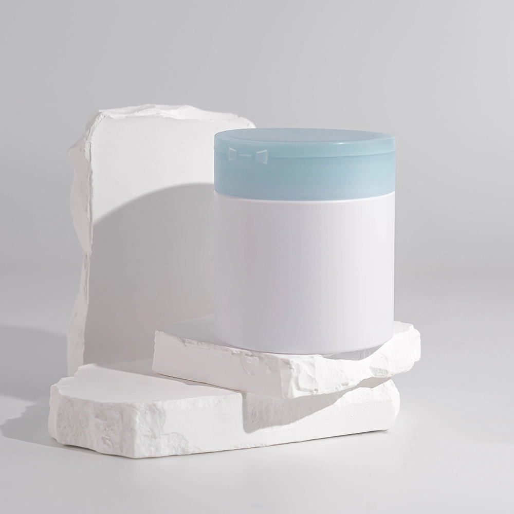 Premium PP Cosmetic Jars | 200ml Flip-Top Cream Containers with Plastic Tweezers BEST-70840 1