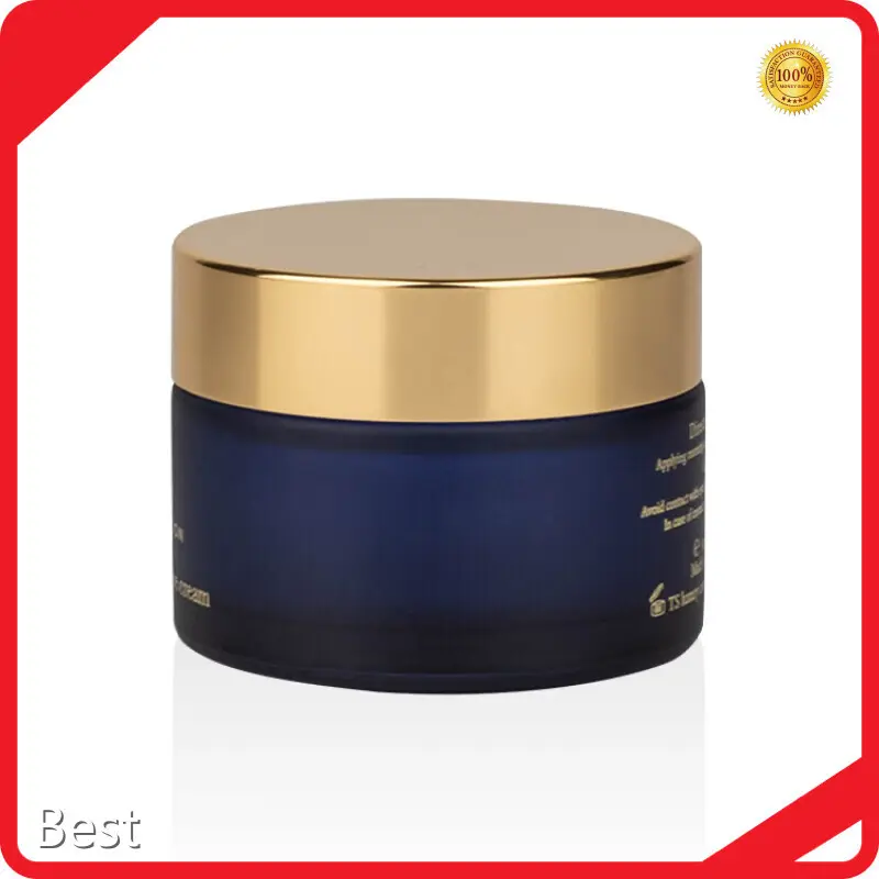 Ustomized Frosted Glass Cream Jar Frosted Glass Cream Jar Company 1