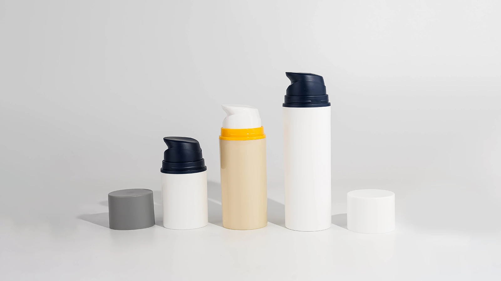 Luxury Airless Vacuum Pump Bottles - 50ml/100ml/150ml Multi-Size Cosmetic Containers with Leakproof Caps  BEST-45379 1