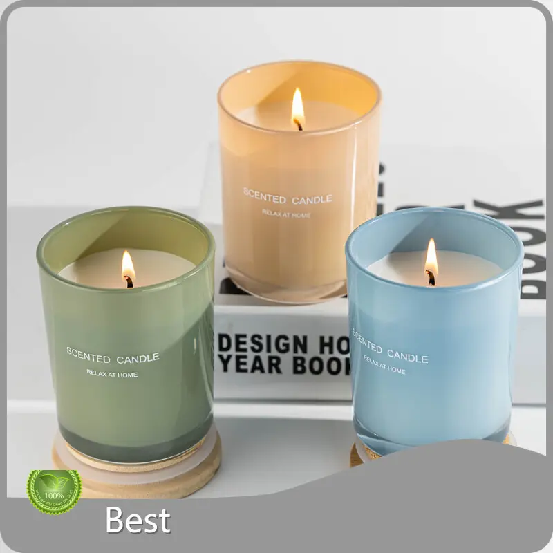 Glass Cream Jar Candle Jar by Best 1