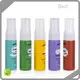 Ustomizedsmall Glass Tubes with Caps Glass Bottle + Plastic Cap Skin Care 1